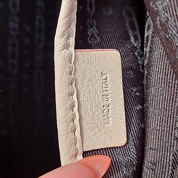 Celine Pink Leather Boogie Bag Silver Logo Hardware w/Dustbag + Tags - Picture 11 of 14